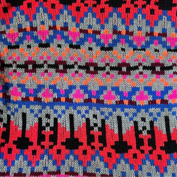 Allison Joy Chunky Knit Multi Color Sweater Small - Picture 6 of 9